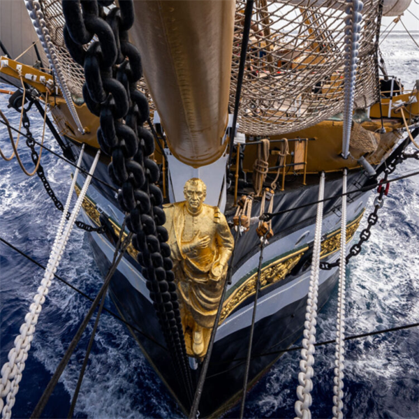 Visits to the boat Amerigo Vespucci